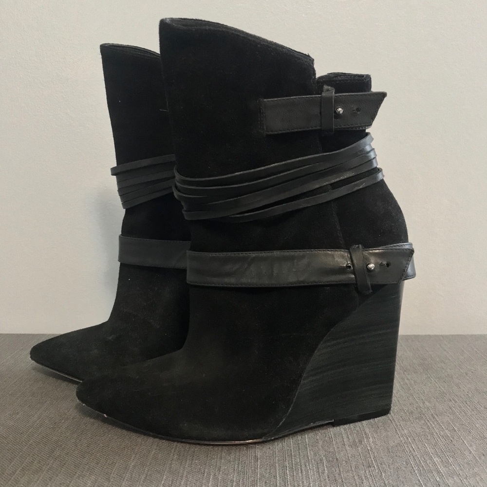 Black boots